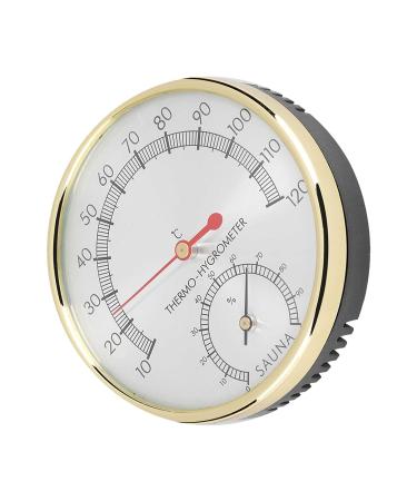 Yctze Metal Dial Indoor Thermometer Hygrometer - Accurate Temperature & Humidity Measurement for Your Home - Buy Online on GoSupps.com