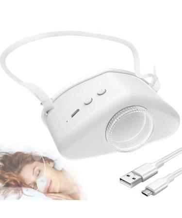 4 in 1 Anti snoring Devices 2021New Design Atomization snoring Solution Right Amount Fog Adjustable Wind Force Sleep Apnea Devices for Comfortable Sleep White