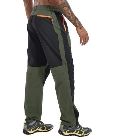 TBMPOY Men's Lightweight Waterproof Cargo Pants - Green | Size 38 - Buy Online on GoSupps.com