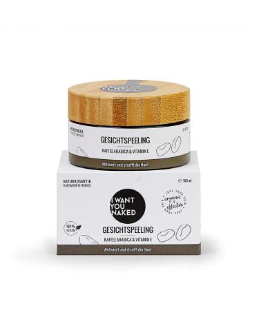FACIAL SCRUB Coffee Arabica & Vitamin E|Activating and vitalizing peeling mask for smooth firm skin