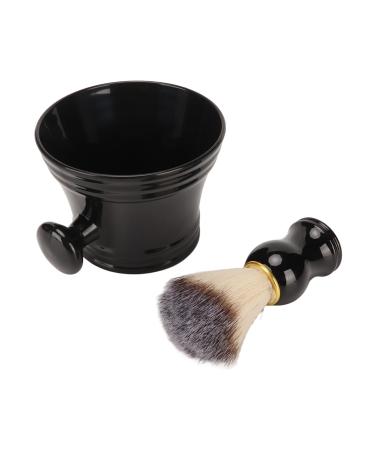 Razor brush shaving brush for men soft art bristles professional safe black shaving brush-shell tool for hairdresser