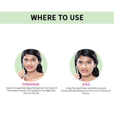 Buy Nykaa Naturals Green Jade Face Massage Roller - Enhance Glow Firm Skin & Absorb Products - International Shipping Available - Buy Online on GoSupps.com