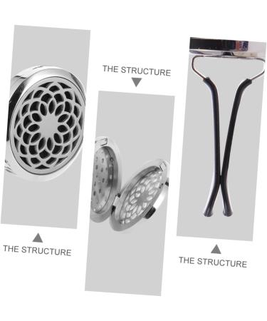 Mobestech Car Aromatherapy Diffuser Clip | Essential Oil Air Freshener & Bling Decor | Mini Aromatherapy Accessory for International Shipping - Buy Online on GoSupps.com