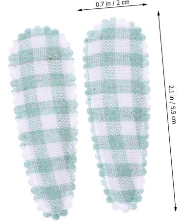 TOYANDONA 50 Pairs Fabric Bang Side Clip Kids Headdress Baby Tiara Barrette for Kids Girls Headdress Barrette for Girls Wire Wall Grid Girls Tiara Floral Headpiece Hair Toddler Bobby - Buy Online on GoSupps.com