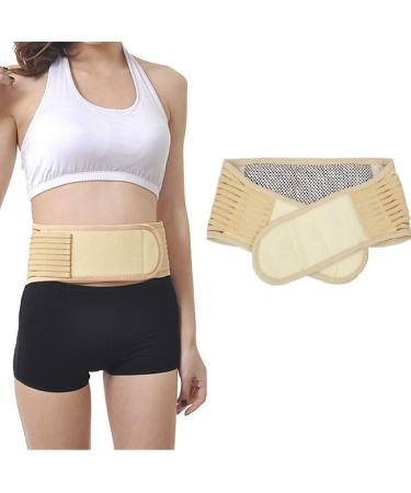 Men Women Back Brace Thermal Waist Belt Lumbar Lower Back Support Compression with Adjustable Strap for Sciatica Herniated Disc Scoliosis Back Pain Relief Abdominal Stomach Kidney Warmer Protector