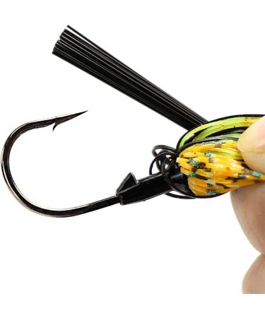 Croch Bass Jigs Set Fishing Jigs and Jigs Skirts (20pcs) - Buy Online on GoSupps.com