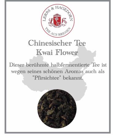 Lerbs & Hagedorn Lerbs & Hawthorn Kwai Flower China Tea | Also called peach tea 1.5 kg (about 122 liters) Beautiful semi-fermented tea