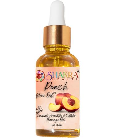 Yoni-Oil Peach Massage Oil & Moisture Cream | Organic pH Balanced Vegan Travel Size | Intimate Freshness & Care - Buy Online on GoSupps.com