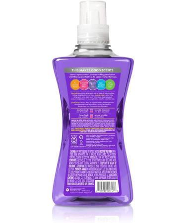 Method Liquid Laundry Detergent - Hypoallergenic & Biodegradable, Lavender + Cypress Scent, 1.5L Bottle (66 Loads) - Buy Online on GoSupps.com
