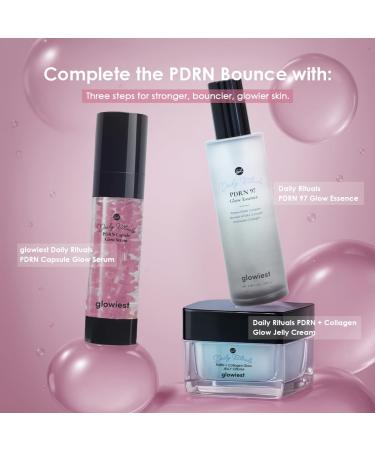 glowiest PDRN Capsule Glow Serum Encapsulated PDRN + Collagen + Snail Mucin Hydrating Serum for Youthful Glow 300Da Collagen 50ml - Buy Online on GoSupps.com