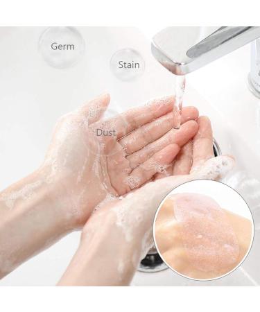 Ryaupy Portable Soap Leaves - 100 Disposable Paper Soap Sheets with Plastic Box for Travel & Outdoor | KUNSTBOX - Buy Online on GoSupps.com