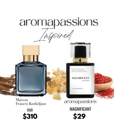 MAGNIFICENT | Inspired by Maison Francis Kurkdjian (MFK) 724 | Pheromone Perfume for Men & Women | Extrait De Parfum | Long Lasting Dupe Clone Cologne | Perfume De Hombre Mujer | (30 ml / 1 Fl Oz) 1 Fl Oz (Pack of 1) - Buy Online on GoSupps.com