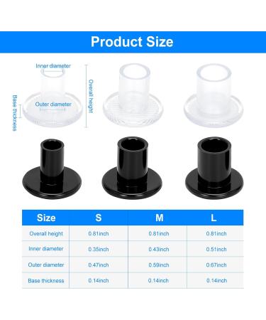 12 Pairs High Heel Protectors - S/M/L Heel Stoppers & Covers for Weddings Grass Gravel & Outdoor Events - Durable Heel Repair Caps for Women - Buy Online on GoSupps.com