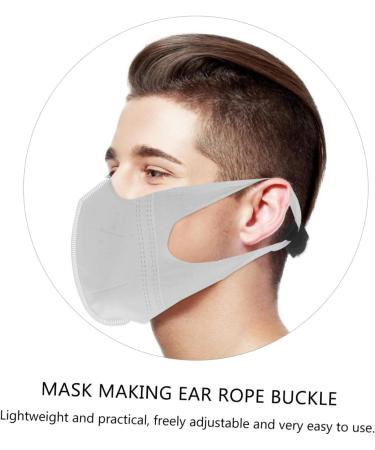Buy WATIIFUFU 10pcs Mask Making Ear Rope Buckle - Essential Mask Accessories for Comfortable Mask Straps | International Shipping Available - Buy Online on GoSupps.com