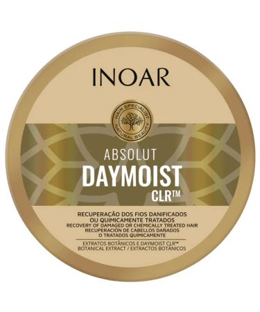 INOAR Absolut Daymoist Hair Mask - Elasticity Restoring & Malleability Improving - Ultra Moisturizing Formula for Damaged Hair - Vegan & Cruelty Free - 8.8 oz - Buy Online on GoSupps.com