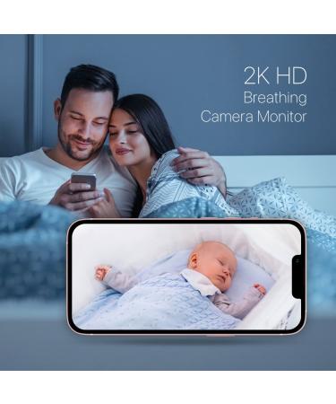 iBaby i6 2K Smart Wi-Fi Baby Monitor | Contact-Free Breathing Monitor with Camera and Audio | Track Baby's Breathing, Sleep, and Movement | Pan-Tilt-Zoom, 2.4GHz & 5GHz, No Monthly Fee - Buy Online on GoSupps.com