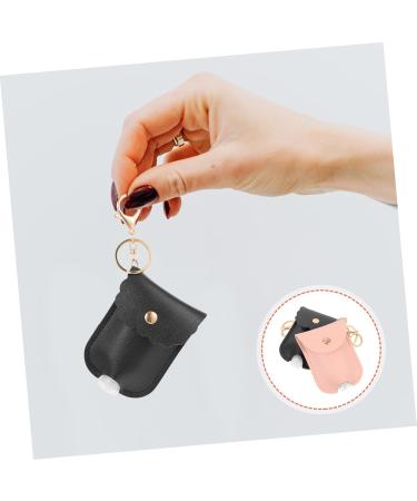 Shop Minkissy 6 STK PU Leather Key Ring Pendants & Travel Bottles | Hand Soap & Disinfectant Containers - International Shipping Available - Buy Online on GoSupps.com