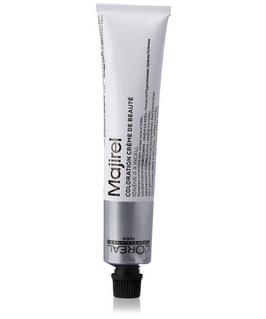 L'Oréal Professionnel, Majirel 6.8 Dark Blonde Mocha, Beauty Cream, Covers up to 100% of White Hair & Provides Shine and Intense Color, 50 ml