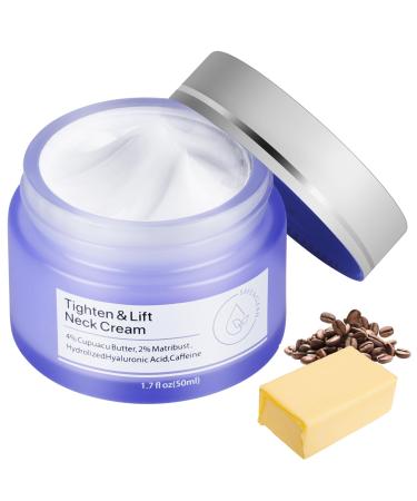 LOPHE LOPHE Firming Neck Cream Firming Cream for Neck and Shoulders Natural Anti-Aging Firming Neck Cream Reduces Wrinkles and Fine Lines on the Neck (50 ml)
