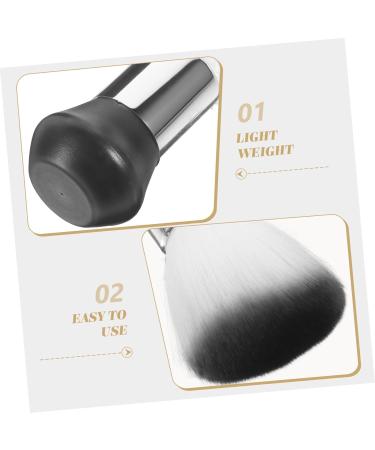 PLAFOPE Barber Brush Neck Brush Barber Hair Cutting Brush Barber Supplies Neck Duster Brush Neck Duster Barber Barbers Brush Haircut Brush Duster Barber Duster Neck Duster for Hair Cutting 14.50X8.50X8.50CM Grey - Buy Online on GoSupps.com