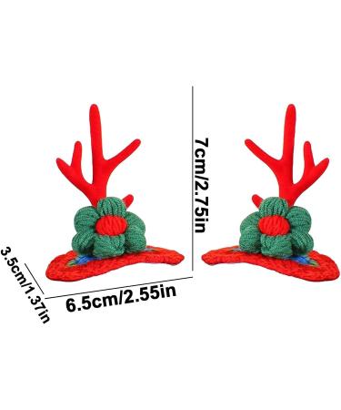 Deer Ear Hair Clips | Deer Antlers Hairpin Reindeer Elk Ear Hair Clip | Animal Hair Clips For Daily Braiding And - Buy Online on GoSupps.com