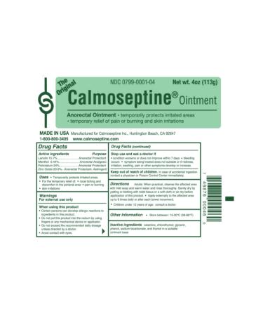 Calmoseptine Diaper Rash Ointment Tube | Soothing Relief for Irritated Skin - Buy Online on GoSupps.com