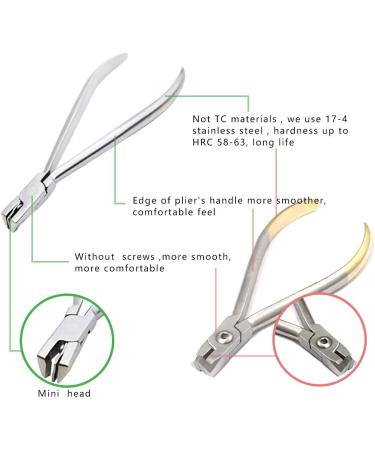 Buy Dental Orthodontic Distal Cutter Plier | Flush Cutter & Safety Holder | Cut Wire Up to .021 x .025 - Buy Online on GoSupps.com