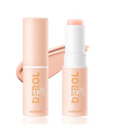 WYBLZPXZ Multi Balm Moisturizing Stick Hydrating Oil Balm Stick for Day and Night Multi Facial Balm All-Over Moisture Stick for Face Lips & Eyes Pink