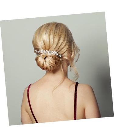 HAPINARY Fashionable Diamond Hair Accessories Side Comb Bridal Hair Clips Bridal Hair Comb Hair Side Comb Girl Headpiece Hair Comb Clip Decorative Hair Comb Decorative Hair Clip - Buy Online on GoSupps.com