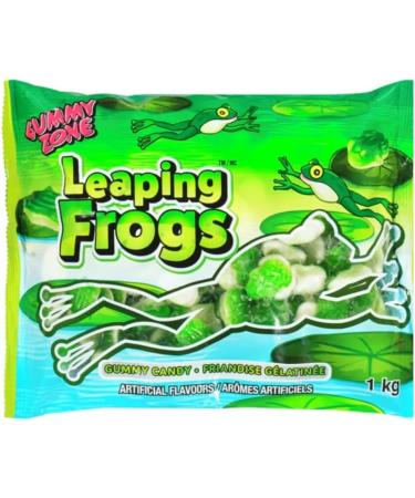 Popular American Gummies pack of 2 Cola bottles 1kg & Leaping Frogs 1kg - Buy Online on GoSupps.com