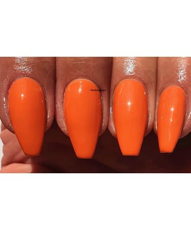 Bluesky GEL NAIL POLISH CORAL ORANGE SPRING SUMMER COLOR BE IN THE SURF SS 2118 UV LED Soak Off 10ml (Requires Drying under UV/LED Lamp) - Buy Online on GoSupps.com