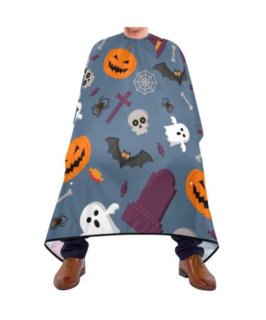 Waterproof Barber Cape -Halloween1 Cheetah Haircut Bib for Men Unisex Hair Cutting Cape(8rp1a)