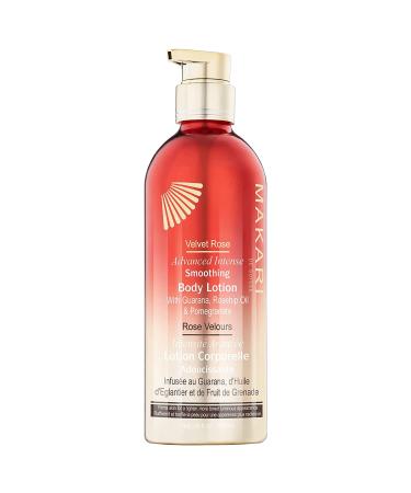 Makari Velvet Rose Advanced Intense Smoothing Body Lotion |Anti-aging moisturizing brightening and tightening cream with guarana rosehip oil pomegranate & collagen |476 g - Buy Online on GoSupps.com