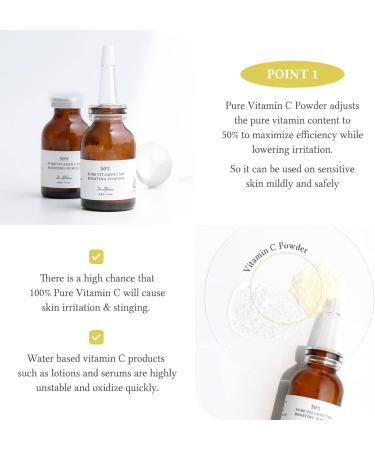 Buy Dr.Althea Pure Vitamin C 50% Boosting Powder - Vegan & Cruelty-Free for Brightening Skin Tone Improvement & Fine Lines Care - International Shipping Available - Buy Online on GoSupps.com