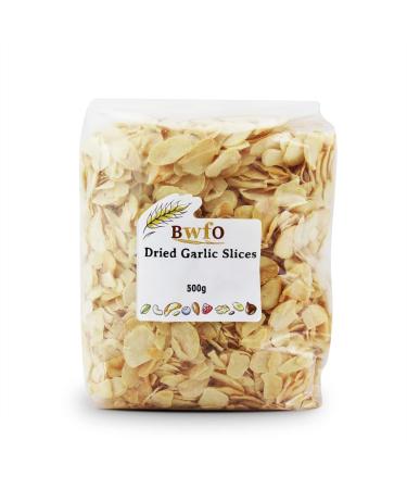 Dried Garlic Slices 500g (BWFO) - Buy Online on GoSupps.com