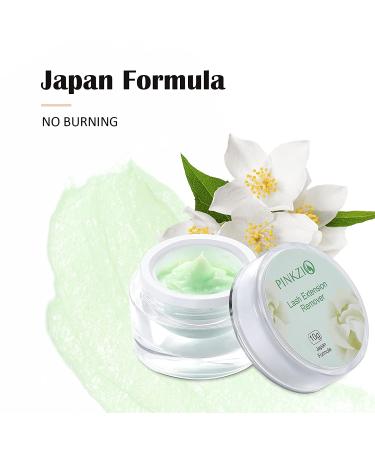 PINKZIO Sensitive Eyes Eyelash Extension Remover Cream - 10g Glue Remover, Natural Pigment, Professional Lash Removal for Extensions - Buy Online on GoSupps.com