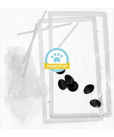 POPETPOP Large Fish Nursery Breeder Box for Aquarium - Hang on Breeding Net for Fish Breeding - Buy Online on GoSupps.com