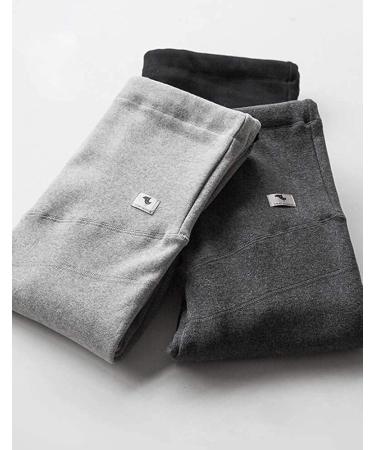 Winter Velvet Maternity Leggings | Warm Pregnancy Trousers for Women | M Light Gray - Buy Online on GoSupps.com