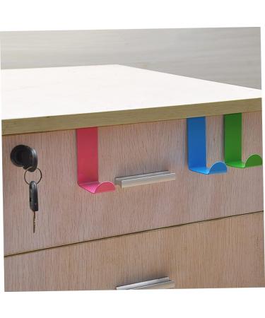 STOBAZA 10pcs Stainless Steel Hook Behind The Door Cabinet Hooks Wall Rack Seamless Storage Hooks Metal Door 6*3.8*1.6cm As Shown - Buy Online on GoSupps.com