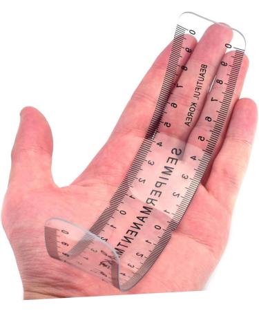 Ipetboom 2 Pcs Professional Eyebrow Ruler Eyebrow Guide Portable Eyebrow Ruler Template Standard Size Make up mediumx2pcs Blackx2pcs - Buy Online on GoSupps.com