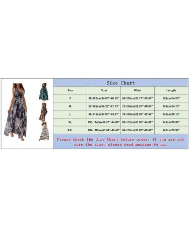 Womens Summer Short Sleeve Crewneck Pleated Swing Sundress Casual Boho Floral Print Long Maxi Dresses 1195-zayeh-green-6 L - Buy Online on GoSupps.com