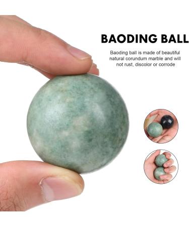Magiclulu 4-Piece Marble Baoding Massage Balls - Solid Chinese Health Practice for Muscle Exercise & Relaxation - Buy Online on GoSupps.com