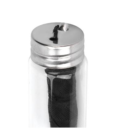 Portable Black Dental Floss with Refillable Container - Nature Tooth Flap & Plaque Removal | Shop Internationally - Buy Online on GoSupps.com