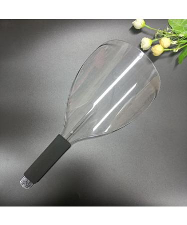 Barber Salon Face Shield Plastic Hairdressing Haircut Face Mask Professional Hair Cutting Eye Protector Cover (Clear) - Buy Online on GoSupps.com