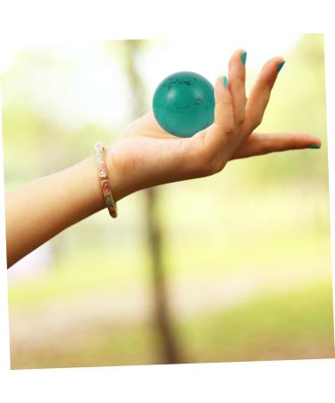Healeeved 2st Turkish Handball Massage Balls - Stress Relief & Fitness | Chinese Smoothing Balls for Health Exercises (Green 6x6x6cm) - Buy Online on GoSupps.com