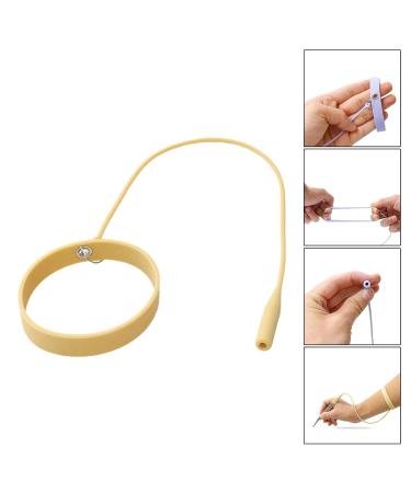 Harayaa Eyelash Extension Tweezers Bracelet - Flexible Straps for Salon Use | Yellow Eyelash Extension Accessories - Buy Online on GoSupps.com