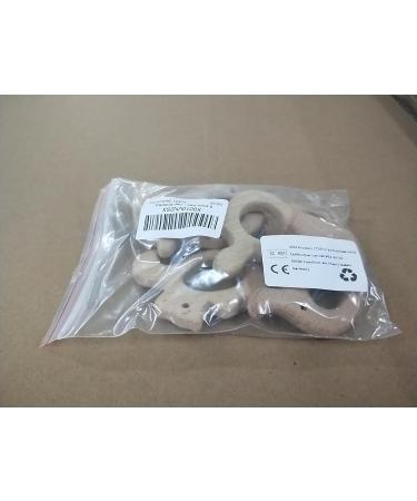 AMASAWA 6-Piece Baby Teething Toy Set | Sensory Rings - Cute Animal Designs: Bird Fish Elephant Squirrel | Perfect for Infant Development - Buy Online on GoSupps.com