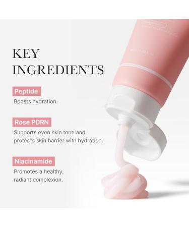 medicube PDRN Pink Hyaluronic Moisturizing Cream | Blemish Recovery Relief & Hydrating Care | Restores Skin Elasticity & Glow | Korean Skincare for Even Skin Tone & Pore Care | 50ml / 1.69 fl.oz. Rose PDRN (Vegan) 1.69 Fl  - Buy Online on GoSupps.com