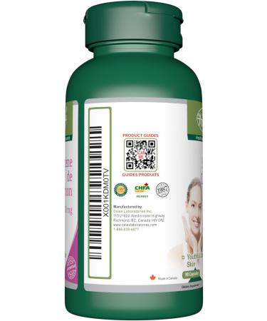 Salmon Collagen 200mg plus Vitamin C 3 X 90 Capsules | Type 1 & Type 3 Supplement for Anti Aging Dull Skin Hair Nails Joints & Bones | Includes 40mg of Vitamin C | Powder Pills | 3 Bottles 270 count (Pack of 1) - Buy Online on GoSupps.com