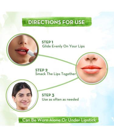 100% Natural Lip Balm for Women - Hydrating & Moisturizing for Dry Chapped Lips - Repair & Smoothen Lips - 2g Cherry Flavor - Buy Online on GoSupps.com